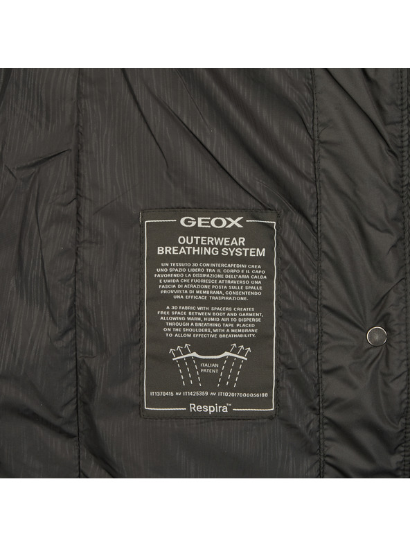 Geox Черно дамско пухено яке Geox Catria