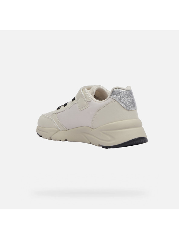 Geox Бели момичешки маратонки Geox Loftus