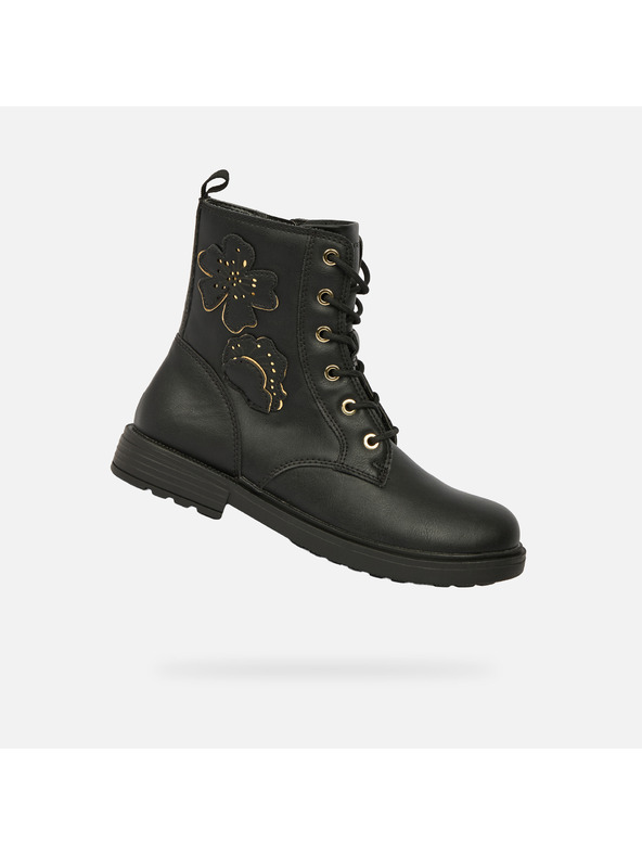 Geox Черни детски боти Geox Eclair Girl