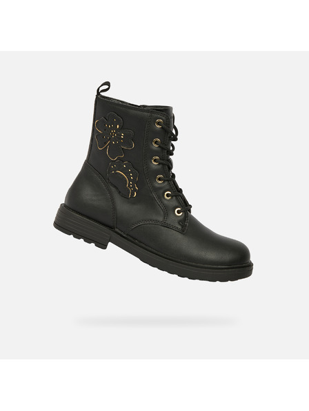 Geox Черни детски боти Geox Eclair Girl