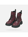 Geox Бордови детски боти Geox Maquinnens Girl