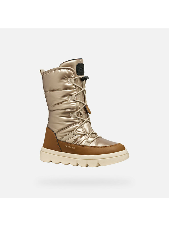 Geox Златисти детски зимни обувки Geox Willaboom A