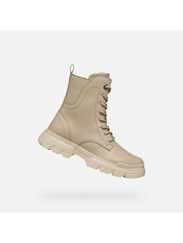 Geox Бежови детски боти Geox Junette