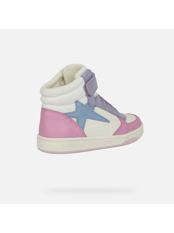 Geox Бели детски боти Geox Maltin