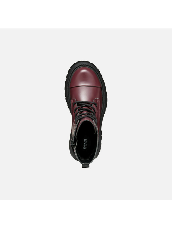 Geox Бордови детски боти Geox Maquinnens Girl