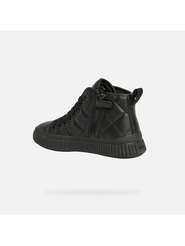 Geox Черни детски боти Geox Laquinny Girl