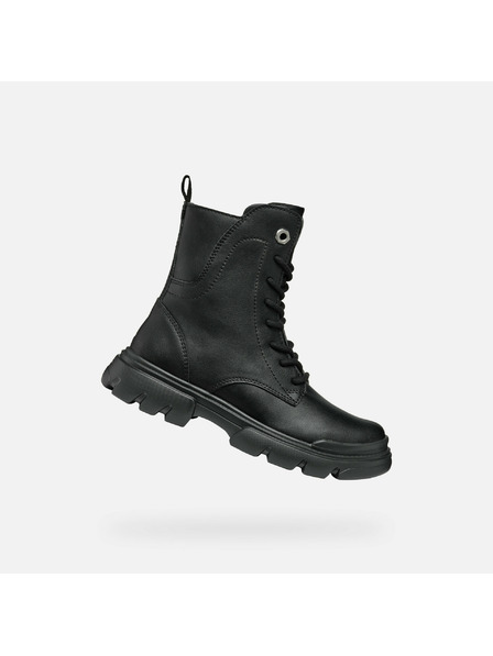 Geox Черни момичешки ankle обувки Geox Junette