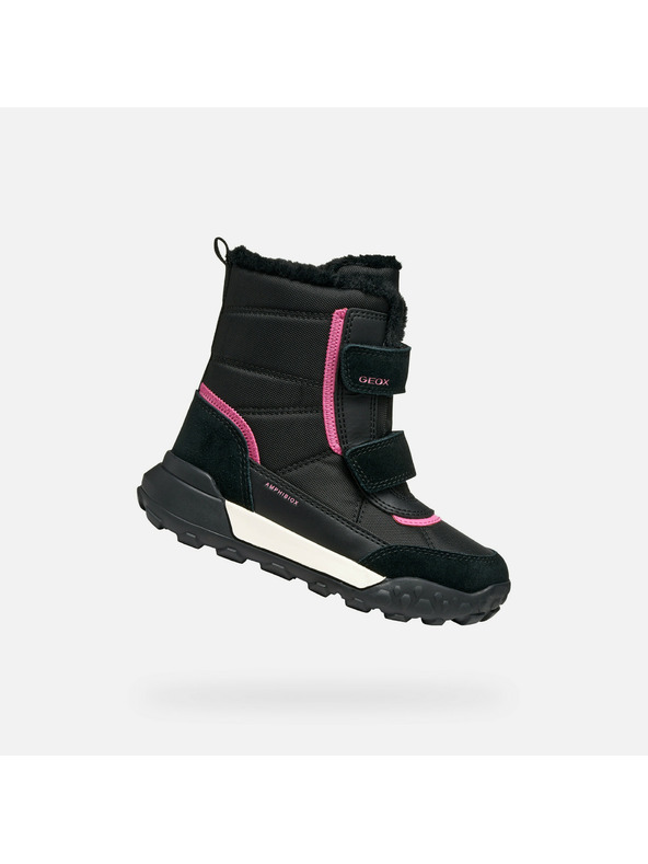 Geox Черни детски боти Geox Trekkyup AB