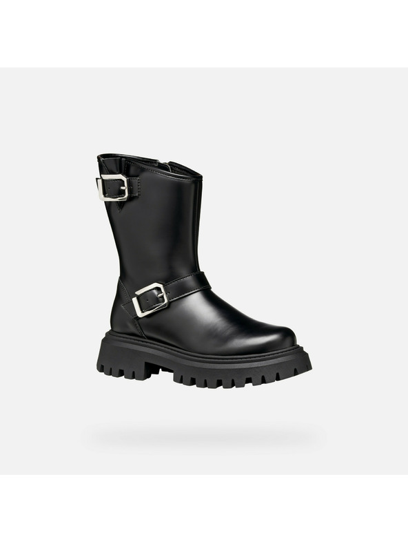 Geox Черни детски боти Geox Maquinnens