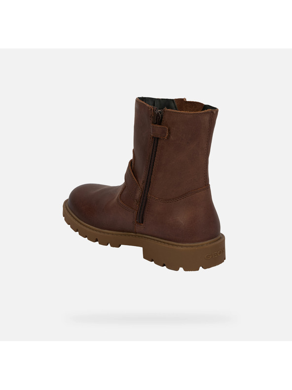 Geox Кафяви детски боти Geox Shaylax