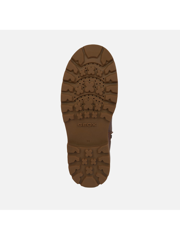 Geox Кафяви детски боти Geox Shaylax