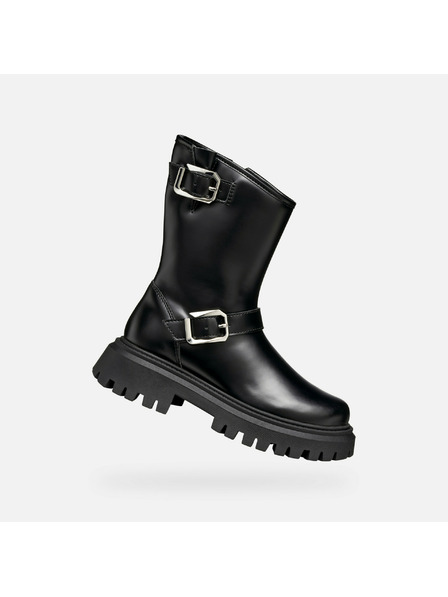 Geox Черни детски боти Geox Maquinnens