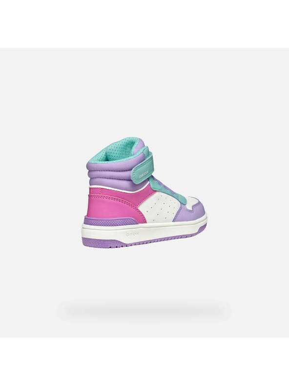Geox Виолетови детски боти Geox Washiba Girl