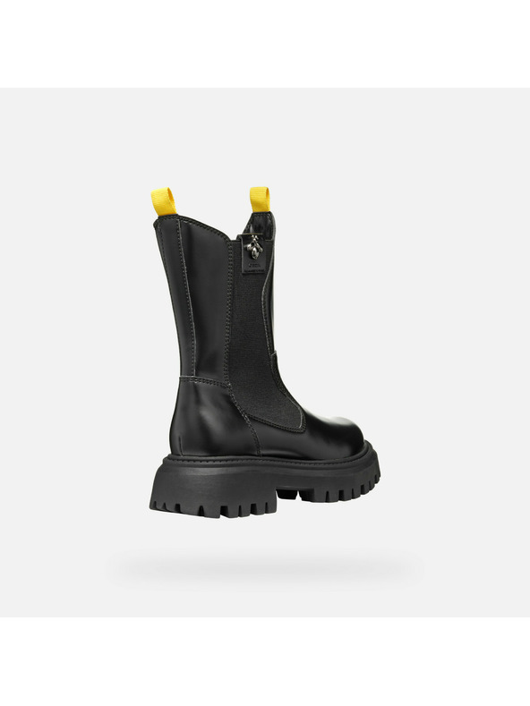 Geox Черна момичешка членкова обувка Geox Maquinnens Girl