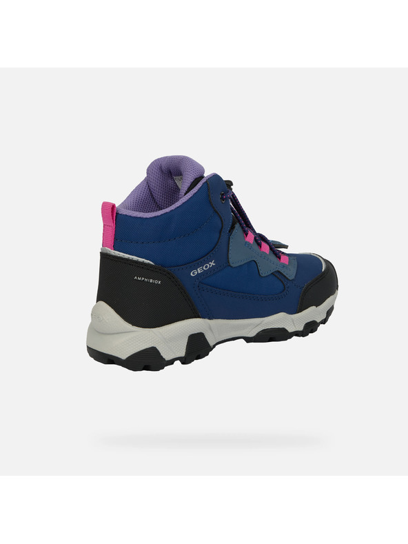 Geox Тъмносиня момчешка членкова обувка Geox Magnetar G. B ABX