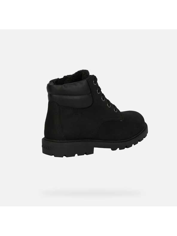 Geox Черна момчешка членкова обувка Geox Shaylax