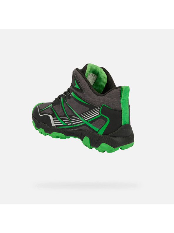 Geox Сиви момчешки високи обувки Geox Magnetar B ABX