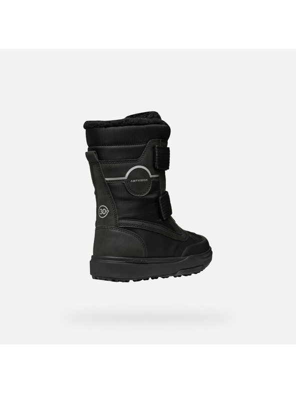 Geox Черни момчешки зимни обувки Geox Bunshee PG A