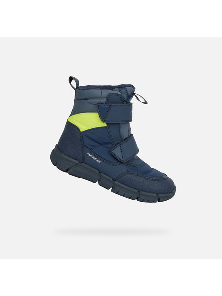 Geox Тъмносини момчешки зимни обувки Geox Flexyper Boy B ABX