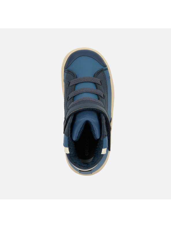 Geox Сини момчешки високи обувки Geox Gisli