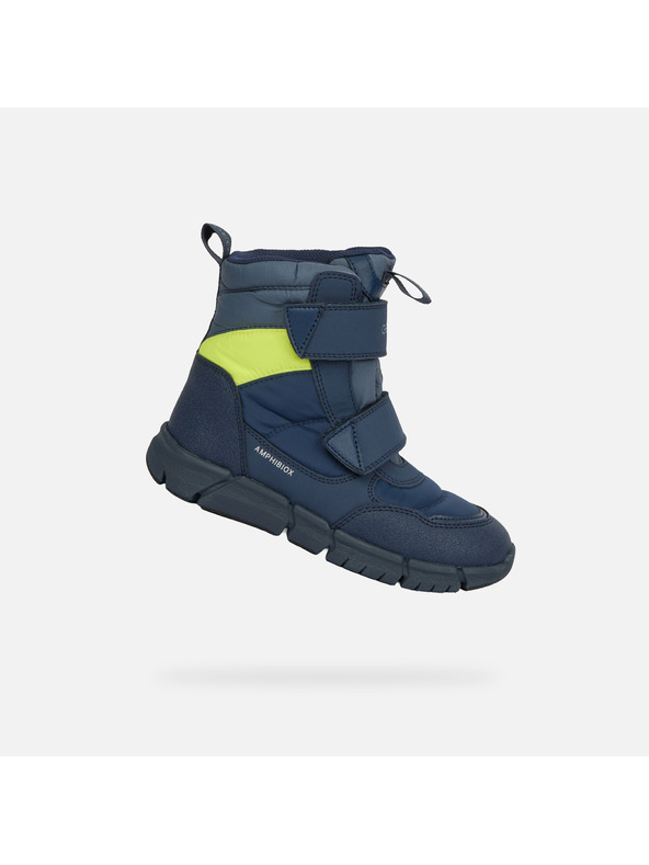 Geox Тъмносини момчешки зимни обувки Geox Flexyper Boy B ABX