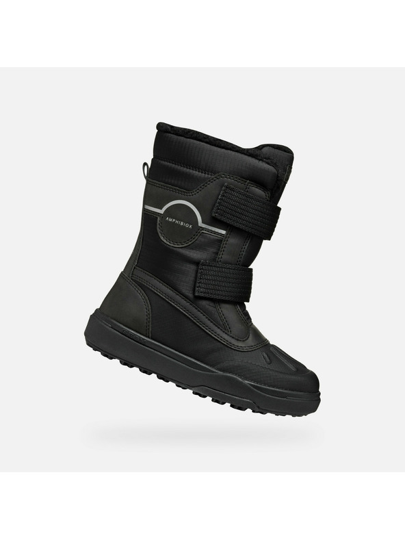 Geox Черни момчешки зимни обувки Geox Bunshee PG A