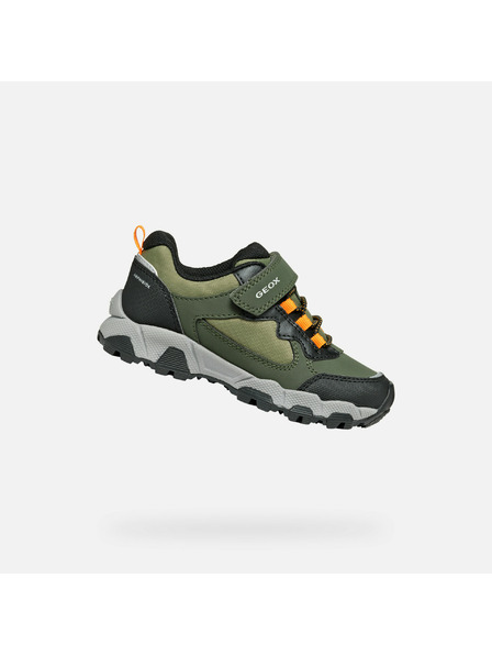 Geox Зелени момчешки маратонки Geox Magnetar Boy B ABX