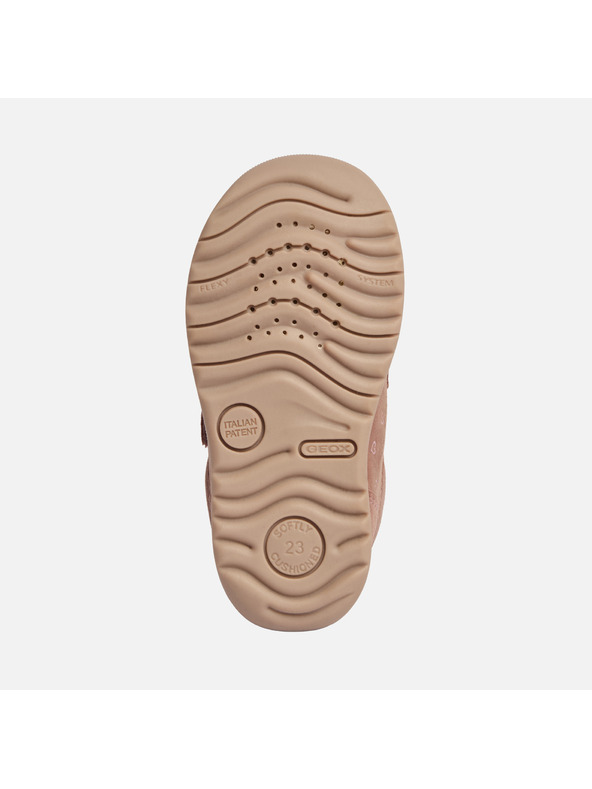 Geox Розови детски обувки за първи стъпки Geox Macchia Girl