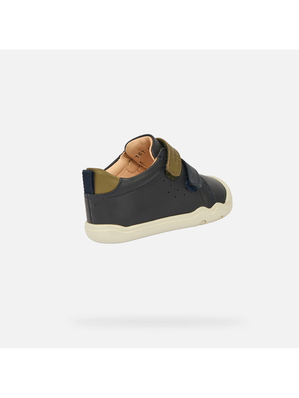 Geox Сиви момчешки barefoot обувки за първи стъпки Geox Steppieup