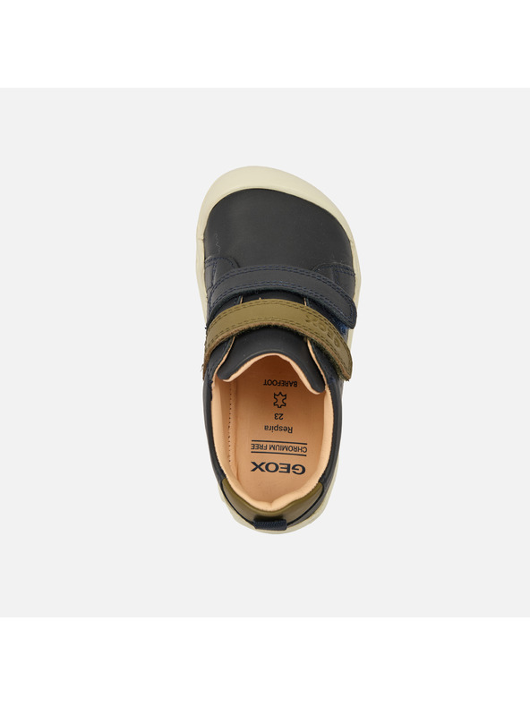 Geox Сиви момчешки barefoot обувки за първи стъпки Geox Steppieup