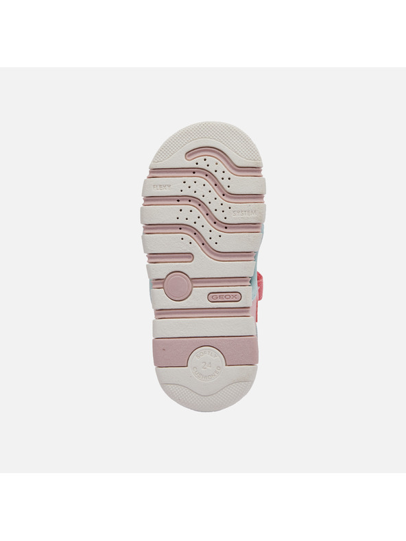 Geox Момичешки сандали за първи стъпки Geox Iupidoo Розови