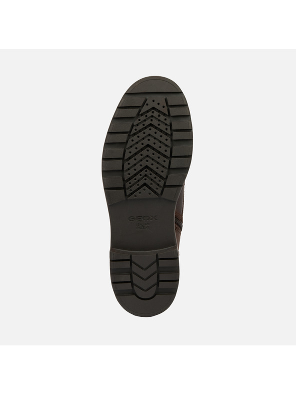 Geox Тъмнокафяви мъжки боти Geox Andalo