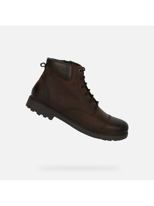 Geox Тъмнокафяви мъжки боти Geox Rhadalf