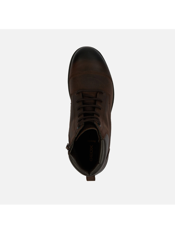 Geox Тъмнокафяви мъжки боти Geox Rhadalf