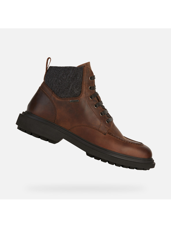 Geox Кафяви мъжки кецове Geox Faloria b abx