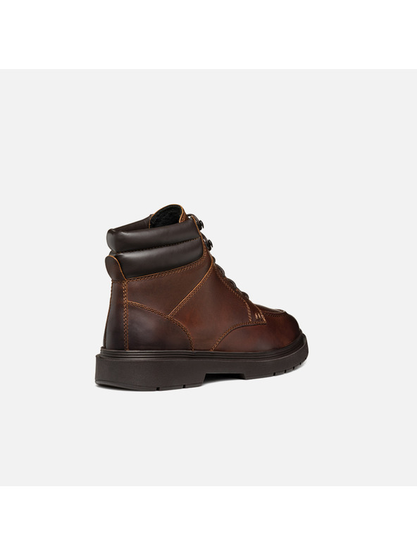 Geox Кафяви мъжки боти Geox Calaita
