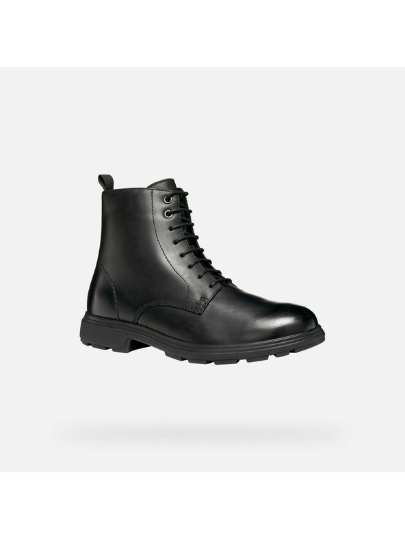 Geox Черна мъжка котешка обувка Geox Meiern