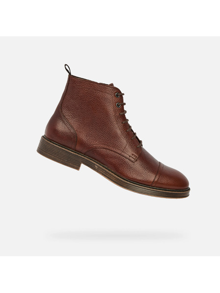 Geox Кафяви мъжки боти Geox Henreys