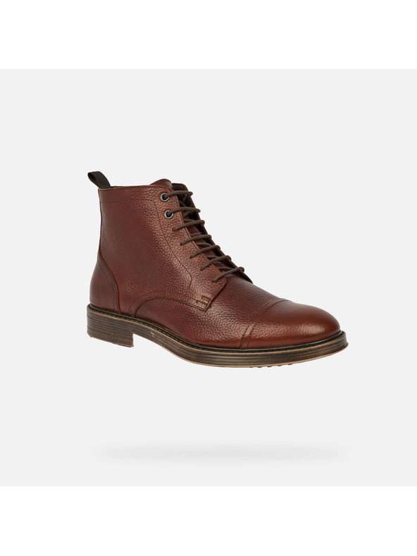 Geox Кафяви мъжки боти Geox Henreys