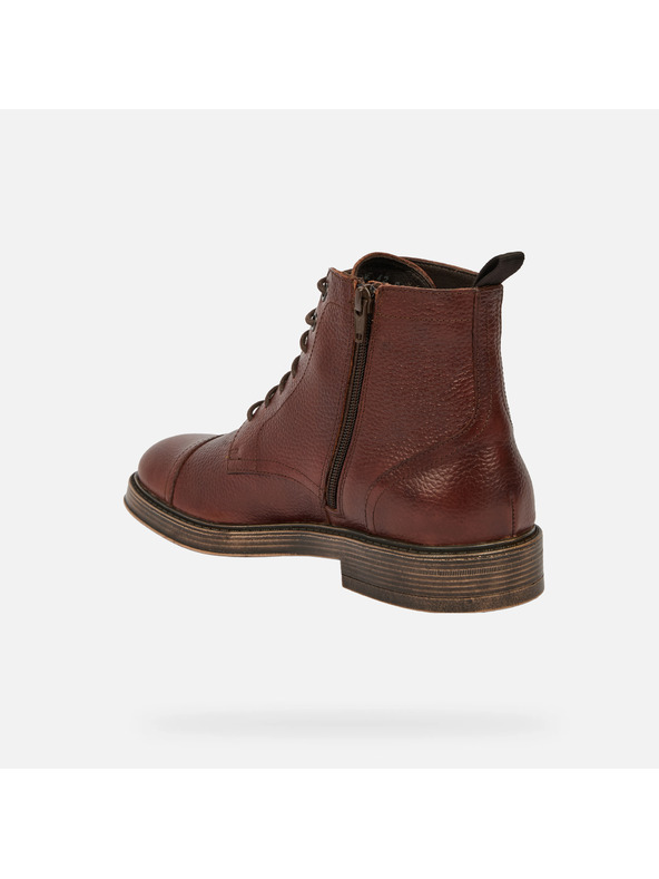 Geox Кафяви мъжки боти Geox Henreys