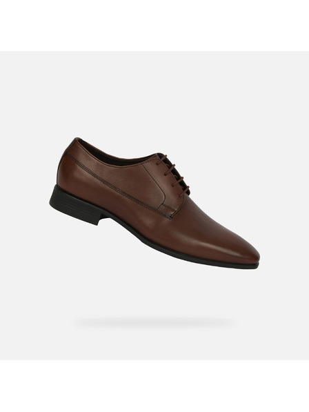 Geox Кафяви мъжки официални обувки Geox Omo High Life