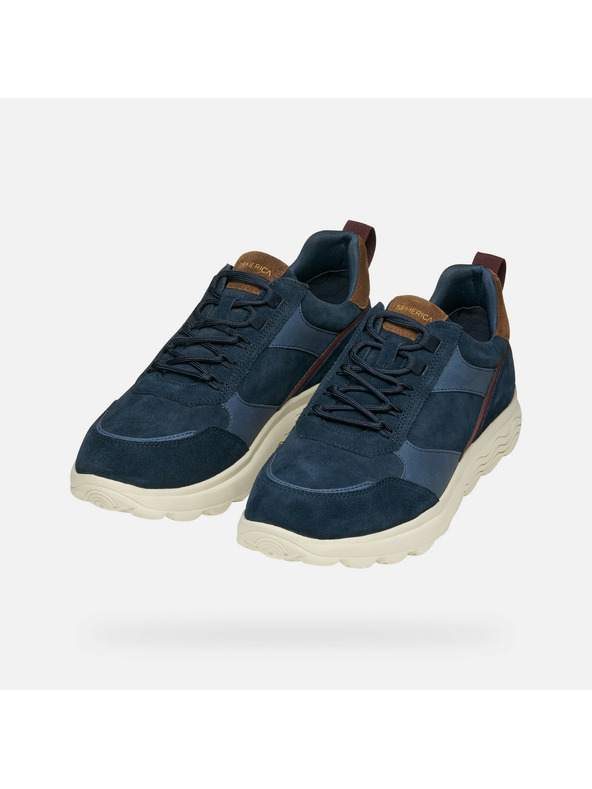 Geox Тъмно сини мъжки маратонки Geox Spherica