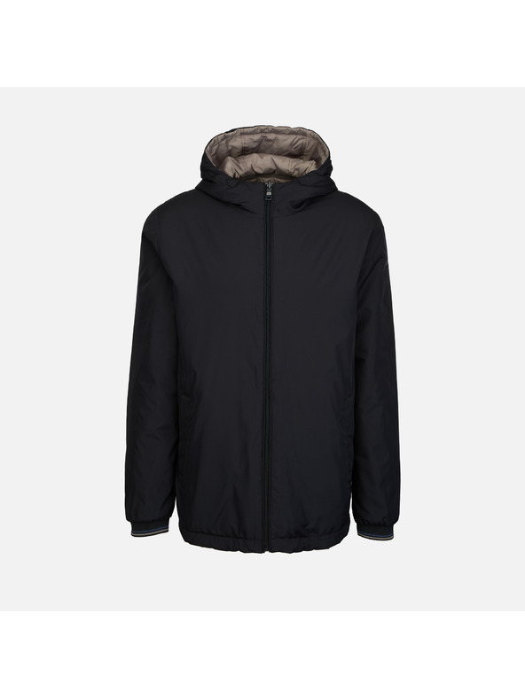 Geox Черна мъжка шуба Geox Jharrod