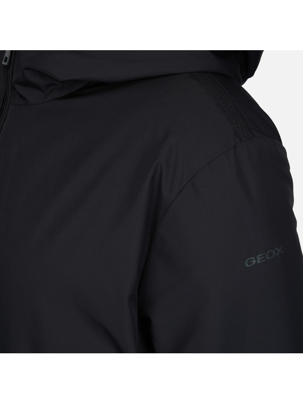 Geox Черна мъжка шуба Geox Jharrod