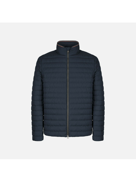 Geox Тъмно синьо мъжко пухено яке Geox Warrens