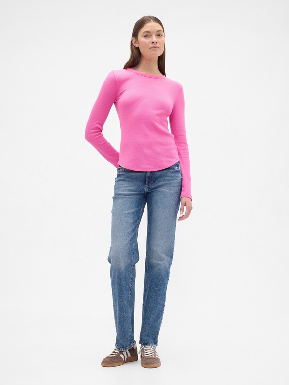 GAP Тениска с гофрирана шарка GAP