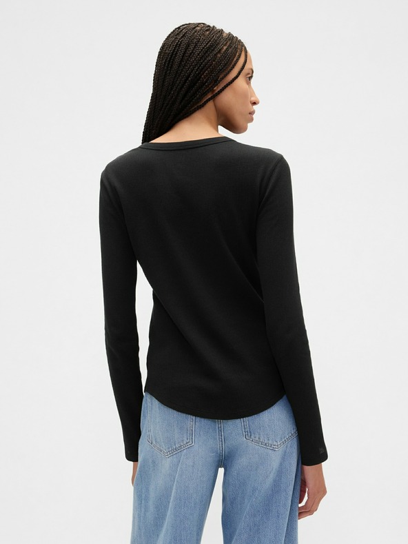 GAP Тениска с гофрирана шарка GAP