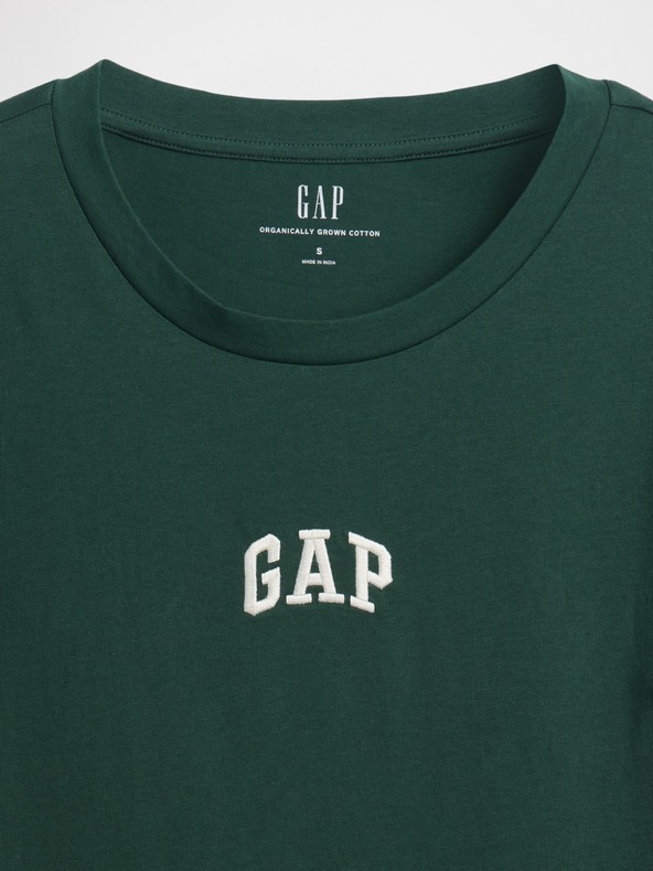 GAP Памучна тениска с логото на Gap