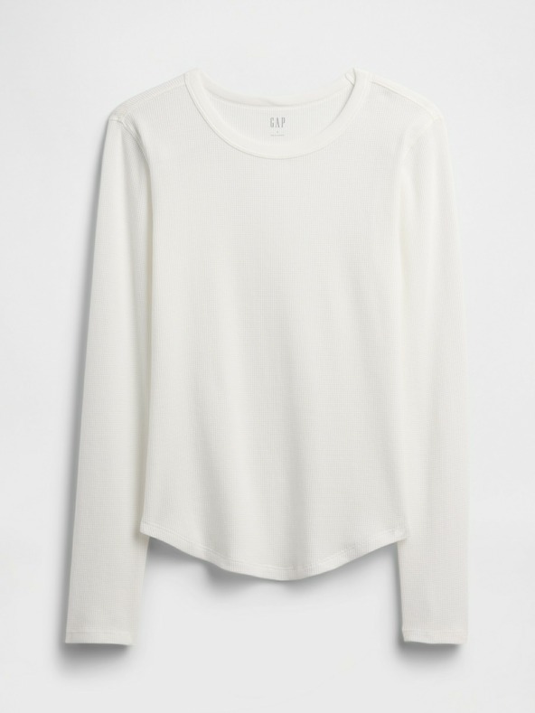 GAP Тениска с гофрирана шарка GAP