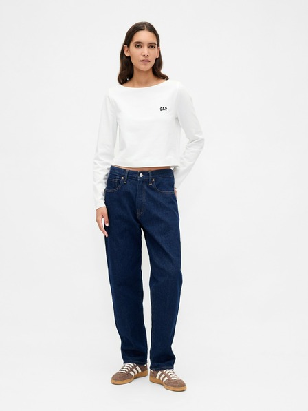 GAP Crop тениска VintageSoft Heavyweight GAP